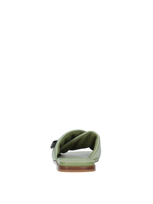 Mules in nappa BRUNELLO CUCINELLI | MZCWC2225 C8254VERDE